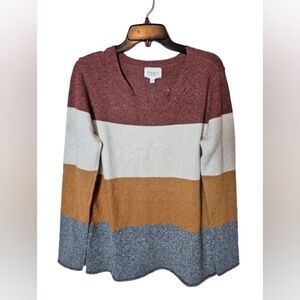 Pinque Women's Striped Sweater Size XL New with tags